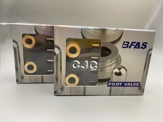 Matériel hydraulique argenté de Valve Pusher Copper NBR de pilote pour l'excavatrice