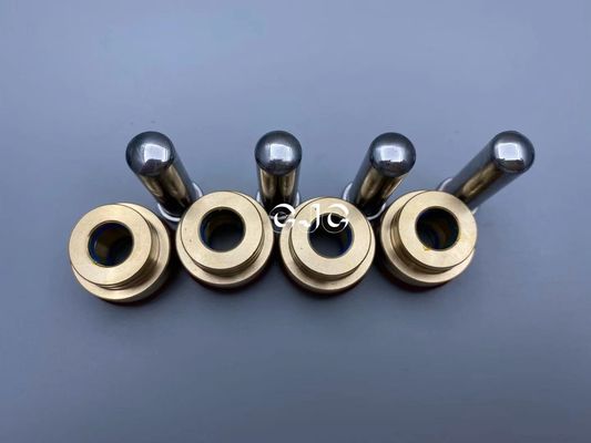 Matériel hydraulique argenté de Valve Pusher Copper NBR de pilote pour l'excavatrice