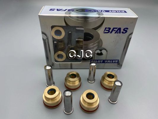 Matériel hydraulique argenté de Valve Pusher Copper NBR de pilote pour l'excavatrice