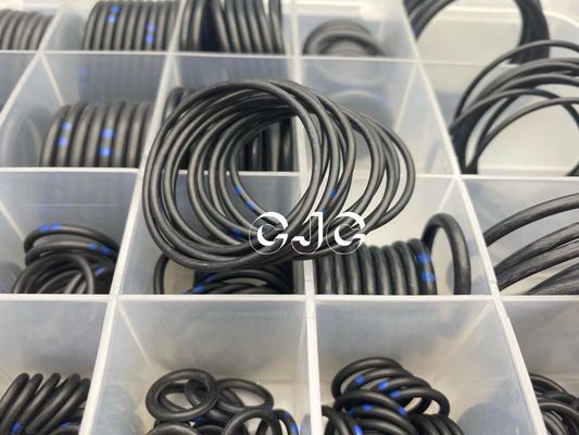 Alcali résistant à O Ring Seal trousse, matériel rotatoire de silicone de joint des rivages 65-70