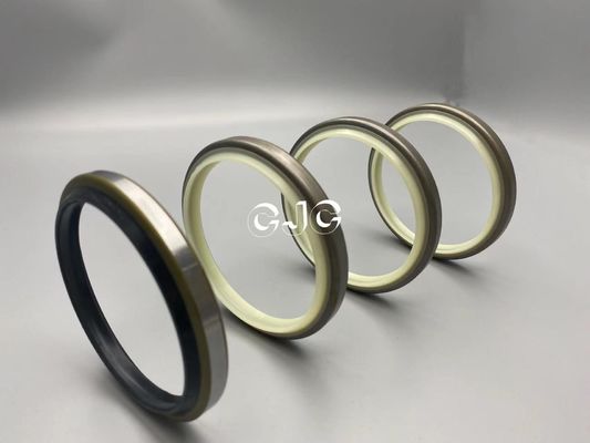 Joint circulaire de cylindre hydraulique de la poussière de cas de couverture en métal de joint de la poussière de fer de DKB anti