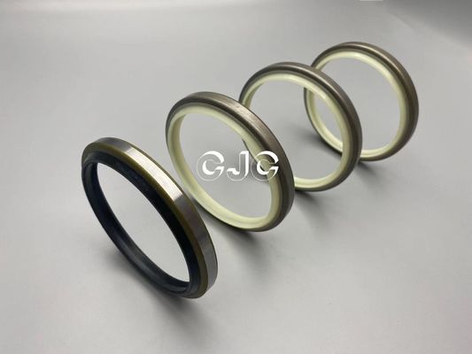 Joint circulaire de cylindre hydraulique de la poussière de cas de couverture en métal de joint de la poussière de fer de DKB anti