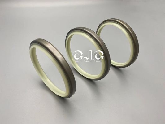 Joint circulaire de cylindre hydraulique de la poussière de cas de couverture en métal de joint de la poussière de fer de DKB anti