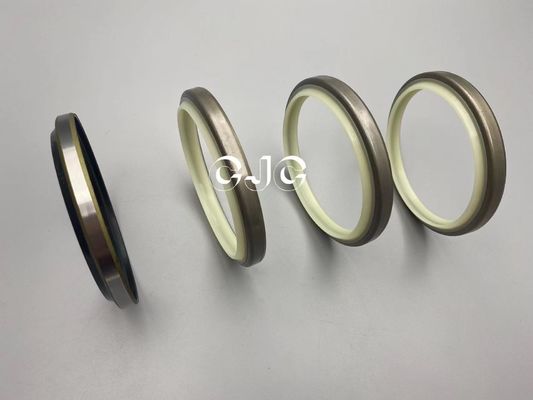 Joint circulaire de cylindre hydraulique de la poussière de cas de couverture en métal de joint de la poussière de fer de DKB anti