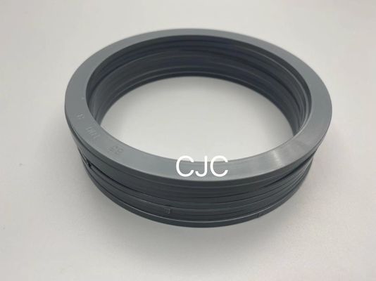 En bronze pur des pièces de rechange résistantes à l'usure INTELLIGENTES PTFE de rondelle d'appui 58*100*3 rempli